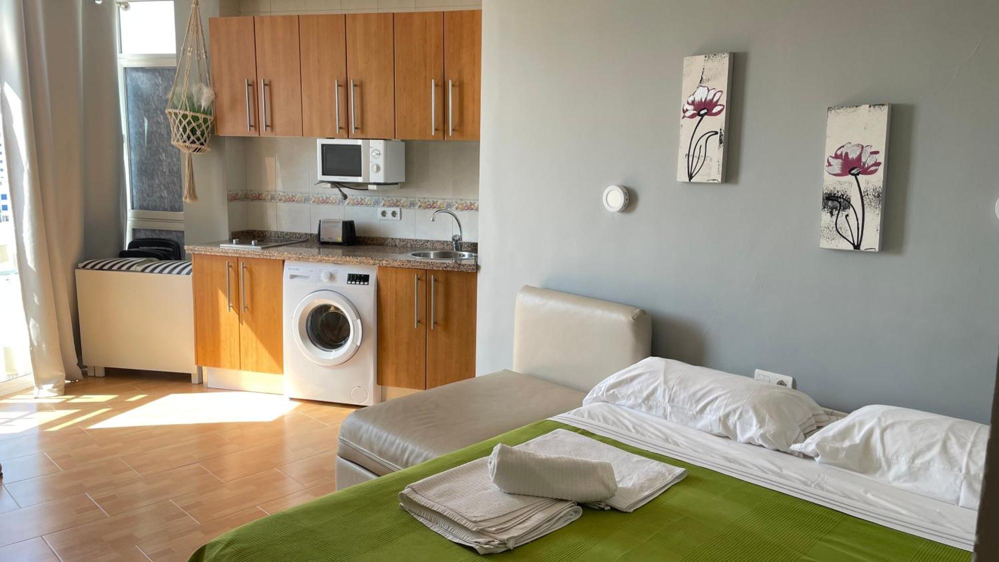 Benalmadena ,Apartamento-Estudio Primera Linea De Playa Dış mekan fotoğraf