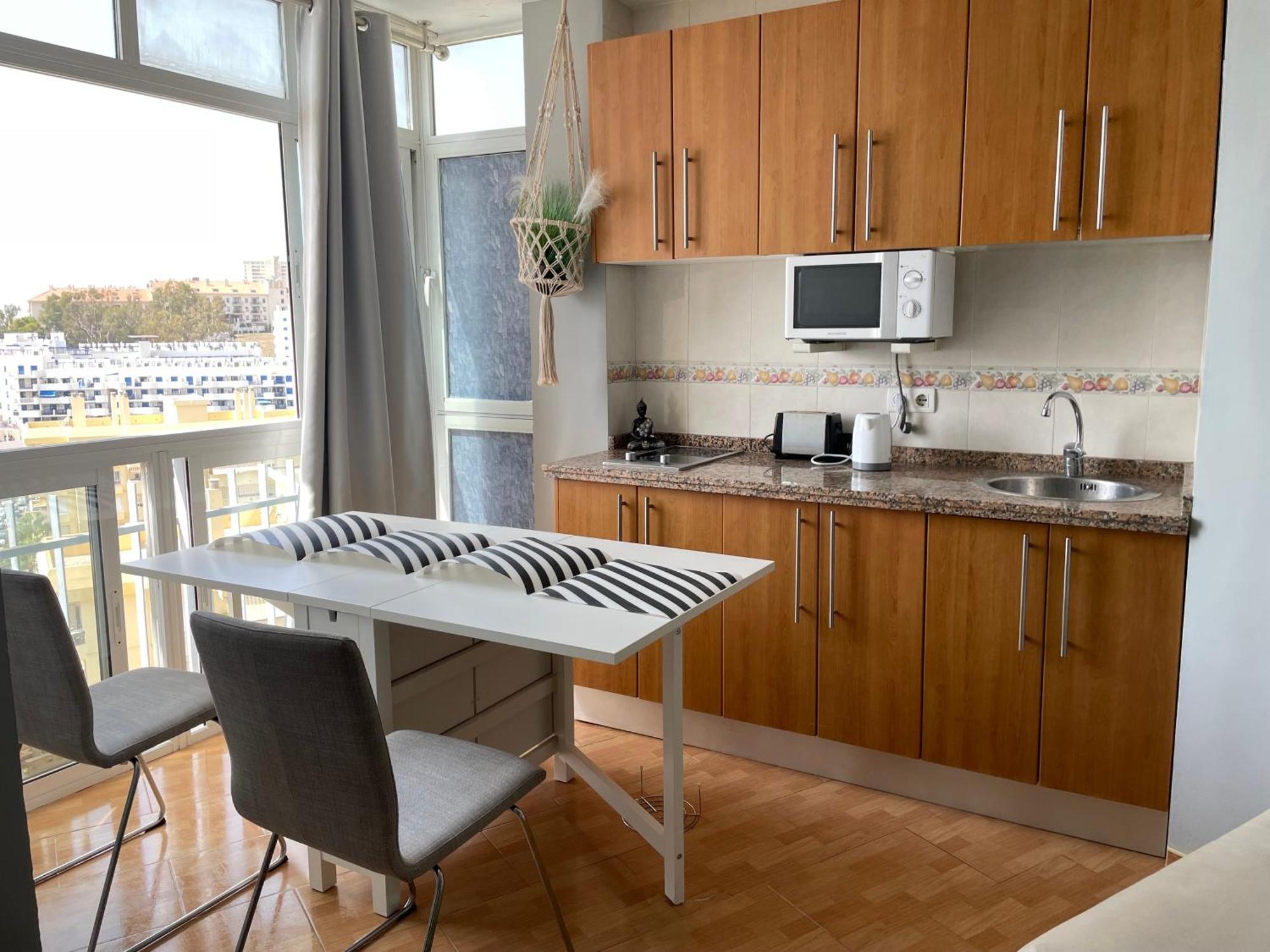 Benalmadena ,Apartamento-Estudio Primera Linea De Playa Dış mekan fotoğraf